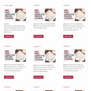 How To Pray Using the Prayer Journal | Digital Course - Image 2